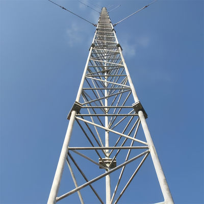 Rohrstahl Telekommunikation Gießdraht Turm Für 5G 4G 3G Mast Galvanized