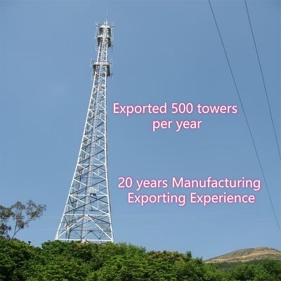 20 30 40M 3 Beine Rohrförmig Stahl nahtlos ISP Internet 5G WLAN BTS Telekommunikationsturm