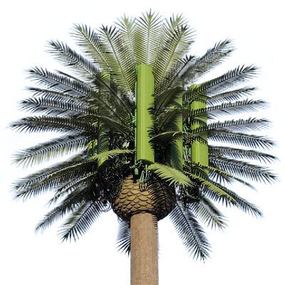 15 21 27M Scenic Zone Bionic Tree getarnter 5G 4G Wifi-Kommunikationsturm aus verzinktem Stahl für den Außenbereich