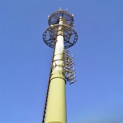22 30 38M Scenic Monopole Tubular Galvanised Steel Outdoor 5G 4G Wifi Urban Landscape Communication Tower