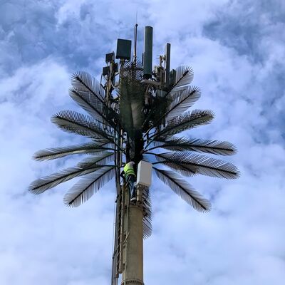 Bionische Baumturm künstliche Struktur Stahl Design Windgeschwindigkeit bis zu 250 km/h mit milden und hochfesten Stahloptionen