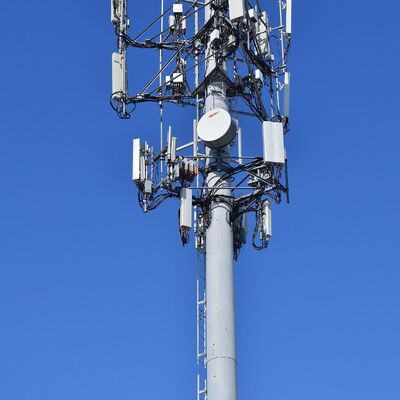 20M 30M High Durability Monopole Tower Weather Resistant For Outdoor Long-Term Deployment