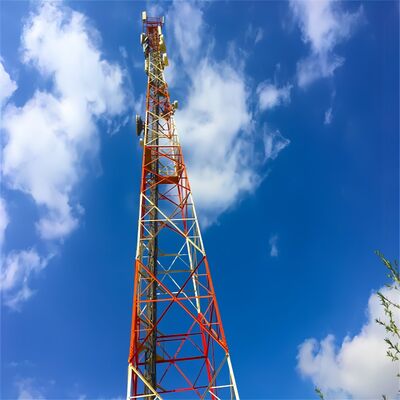 34 46 56 Meter lange Haltbarkeit 4 mit Beinen versehener Kommunikationsturm für Netzwerk öffentlicher Einrichtungen