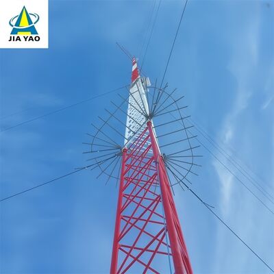 Ultrahoher Abspannmast mit großer Reichweite für die Signalabdeckung in Bergregionen