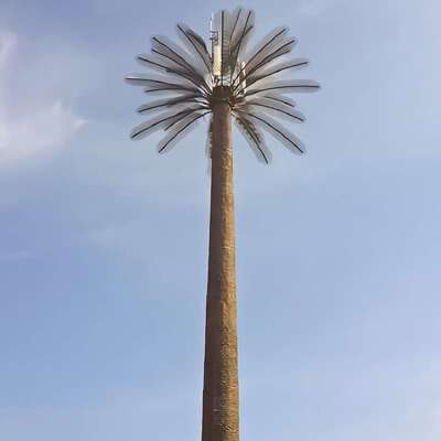 32 m realistischer bionischer Baum-Monopolturm für die Telekommunikation in Wohngemeinschaften