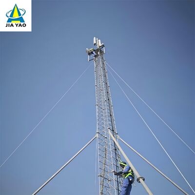 32 45 50M Q355 abgespannter Stahlantennenmast für die Kommunikation mit der Forest Ranger Station