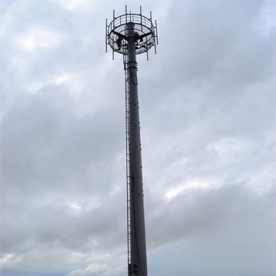 32-Meter-Blitzableiter-integrierter Monopole-Turm für Krankenhaus-Ambulanzgebäude