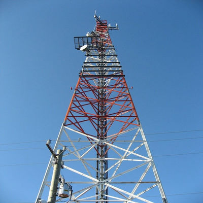25 m 30 m 35 m 45 m 60 m RDS Stahlkommunikationstürme Winkelverzinkte SST Stahl 3-Bein-Turm