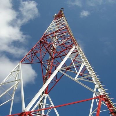 30m galvanisierter Stahl Einmastenkommunikation Antenne Mono-Stäbe Mobiltelefone Funkgeräte Monopolturm