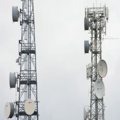 4 Bein Winkel Stahl Eisen Selbsttragende Telekommunikationsgitterturm &amp; Internet-ISP Wireless 5G Antennenturm