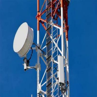 10 - 60M Galvanisierter Rohrstahlturm WLAN-Signal BTS Fernseher 3 Beinige Rohrstahlturm