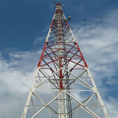 15 20 25 30 45 50 55 60 m Selbststützungsantennen Mast Mikrowellenkommunikationsmasten zum Verkauf