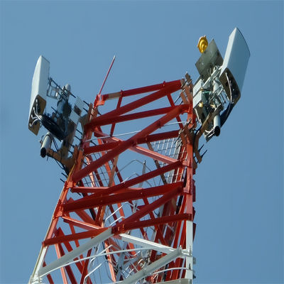 15 20 25 30 45 50 55 60 m Selbststützungsantennen Mast Mikrowellenkommunikationsmasten zum Verkauf