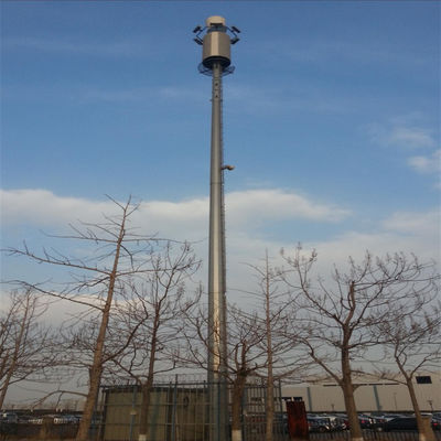 25M 30M 40M 45M Funkantennensignal aus galvanisiertem Stahl Einzelrohr
