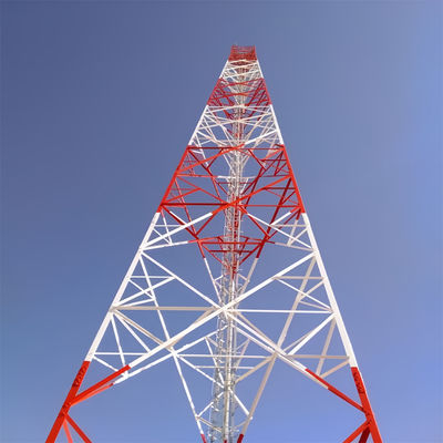 Kommunikation 3 Bein Stahlübertragungsturm 20m Design 3 Bein Turm