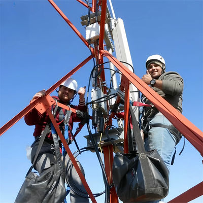 50m Mikrowellenantenne Selbststützturm Gitterkonstruktion 3 Bein Telekommunikation Stahlturm