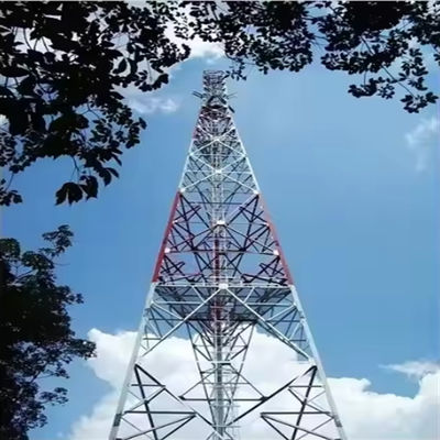 50m Mikrowellenantenne Selbststützturm Gitterkonstruktion 3 Bein Telekommunikation Stahlturm