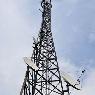 Bts Solar Power Telekommunikationsturm &amp; Zubehör 3 Beinige Winkel-Selbststützende Funkturm