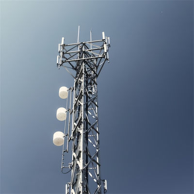 Q255B Q355B Q420B Konstruktion 3 Bein Winkelstahlturm Telekommunikationsturm