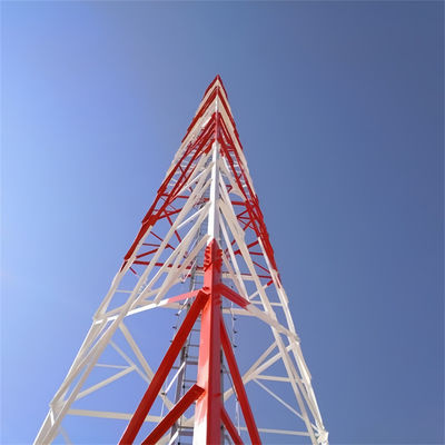 40 Meter Schutzturm Telekommunikationsturm 3 Beinige Eckstahlrohrturm