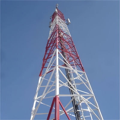40 Meter Schutzturm Telekommunikationsturm 3 Beinige Eckstahlrohrturm