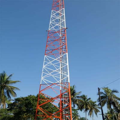 40 Meter Schutzturm Telekommunikationsturm 3 Beinige Eckstahlrohrturm