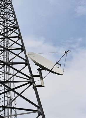 GB ANSI TIA-222-G Standard Q235 Q345 Telekommunikationsantenne Turm 3bein 60m Radio Mikrowelle