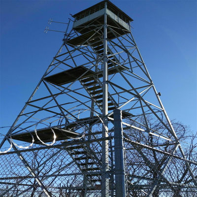 Hot Dip Galvanized 120ft Wald Feuerwache Turm Wettervorhersage Aussichtsturm