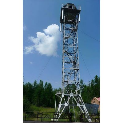 Metallwachturm Auf Gefängniswache Feuerbeobachtungsturm