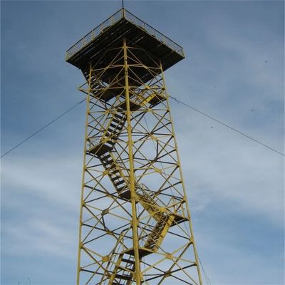 Metallwachturm Auf Gefängniswache Feuerbeobachtungsturm