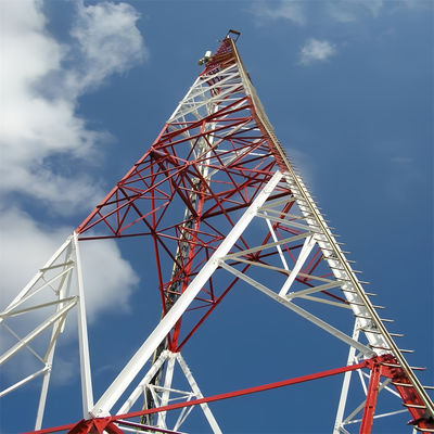 Selbsttragende galvanisierte Winkelstahl 3-beinige Turm 5-100M