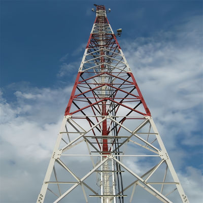 Selbsttragende galvanisierte Winkelstahl 3-beinige Turm 5-100M