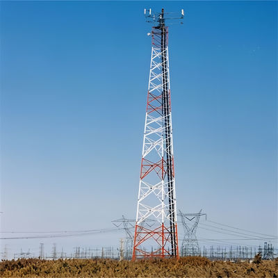 Selbsttragende galvanisierte Winkelstahl 3-beinige Turm 5-100M