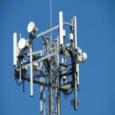Selbsttragende galvanisierte Eckstahl-Turm mit 3 Beinen