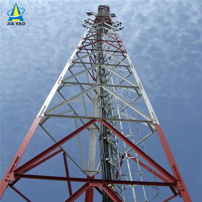Selbsttragende galvanisierte Eckstahl-Turm mit 3 Beinen