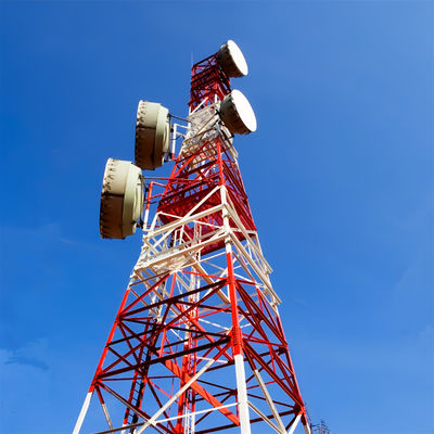 Selbsttragende Antenne Turm 4 Bein Turm Galvanisiert 20m - 55m 60m