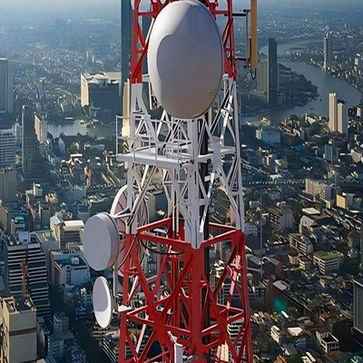 20 40 60 80 100 m Telekommunikationsschutz Gebäude Entwurf Winkel Gitter Stahl Radio Antenne 4g drahtlose Ausrüstung Kommunikationsturm