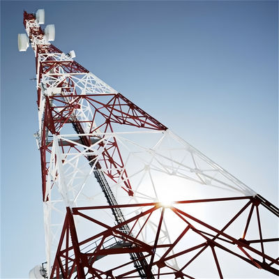 Wifi-Sender Selbsttragende Antenne Solarenergie Stahlsatellit 4 Beine Verzinkter Stahlturm