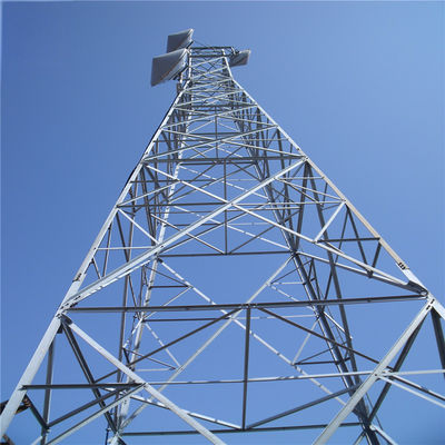 60m 4 Bein Galvanisierte Selbstständige Antenne Turm Winkel Ausstrahlung Mikrowellenfunk höchster Kommunikationsturm