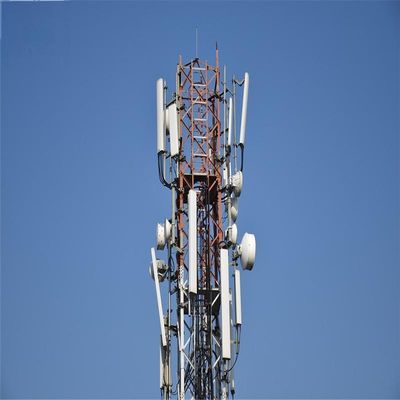 60m 4 Bein Galvanisierte Selbstständige Antenne Turm Winkel Ausstrahlung Mikrowellenfunk höchster Kommunikationsturm