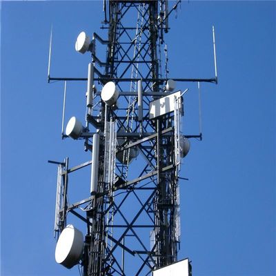 60m 4 Bein Galvanisierte Selbstständige Antenne Turm Winkel Ausstrahlung Mikrowellenfunk höchster Kommunikationsturm