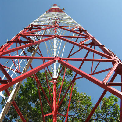 Wireless 5G Antenne Turm 4 Bein Winkel Stahl Eisen Selbsttragende Gitterturm