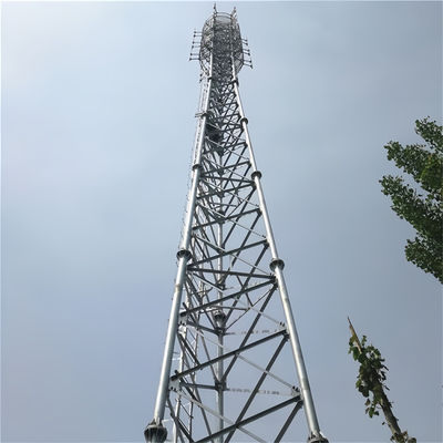 20 25 30 35 40 42 45 48 50 52 55 60 65 M Höchster Kommunikationsturm Pylon Rohrstahl Telekommunikation 3 Beinturm