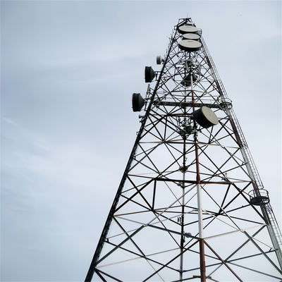 20 25 30 35 40 42 45 48 50 52 55 60 65 M Höchster Kommunikationsturm Pylon Rohrstahl Telekommunikation 3 Beinturm