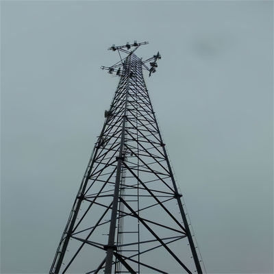 Telekommunikationsantenne GSM-WLAN-Netzwerk Selbsterhaltungszellturm 3 Beinige Rohrzellkommunikationsturm