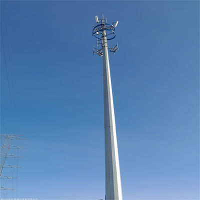 OEM Galvanisierter Bionik-Monopol-Telekommunikationsturm mit hochspannendem Stahl