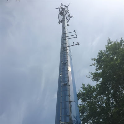 Selbstversorgerpreis WLAN Fernfunk Mobiltelefon Arbeitsplattform Mikrowelle Antenne Stahl Monopol Turm