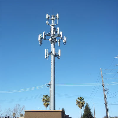 Freistehender Monopol 100' Telekommunikationsturm Antenne Kommunikationsarten Rohrmonopolturm