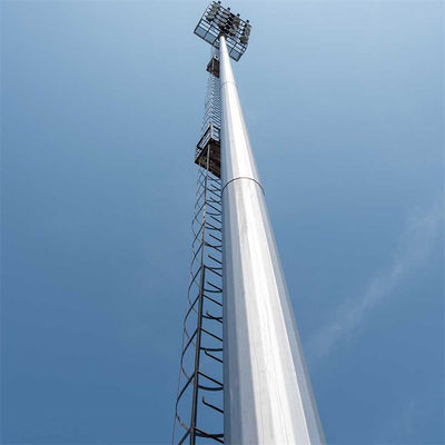 35M 40M Netzwerk Antenne Monopol Turm Telekommunikation Mobilfunk Monopol