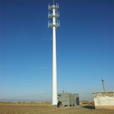 35M 40M Netzwerk Antenne Monopol Turm Telekommunikation Mobilfunk Monopol